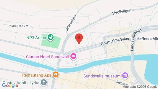Lägenheter att hyra i Sundsvall - Bild från Google Street View