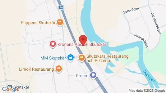 Bostadsrätter till salu i Älvkarleby - kort over placeringen