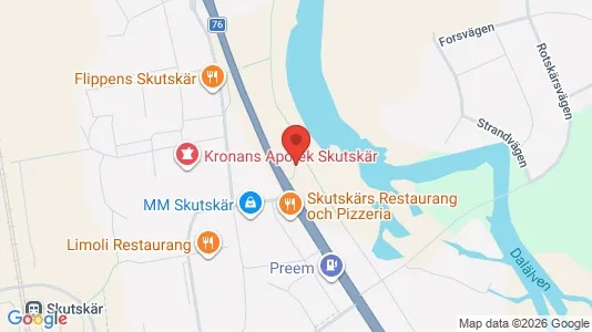 Bostadsrätter till salu i Älvkarleby - kort over placeringen
