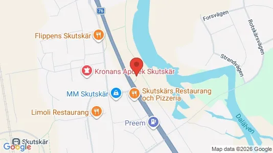 Bostadsrätter till salu i Älvkarleby - kort over placeringen