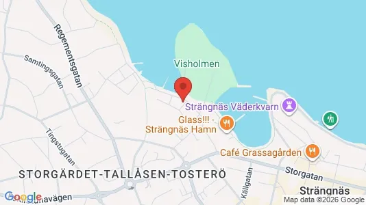 Lägenheter till salu i Strängnäs - kort over placeringen