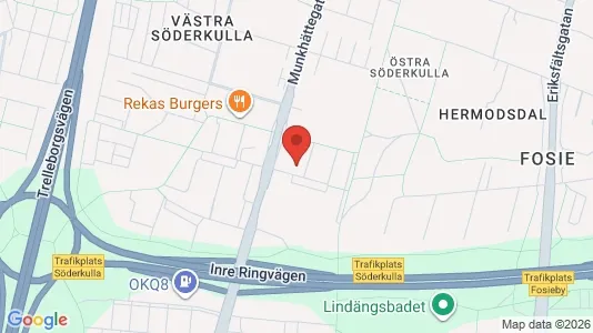 Lägenheter till salu i Fosie - kort over placeringen