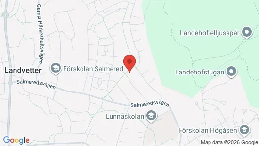 Lägenheter till salu i Borås - kort over placeringen