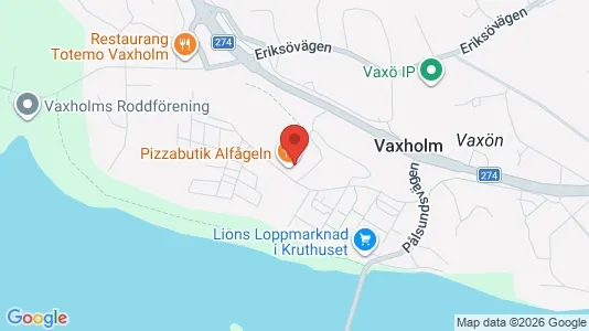 Lägenheter till salu i Vaxholm - kort over placeringen