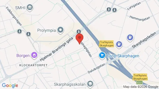 Lägenheter till salu i Norrköping - kort over placeringen