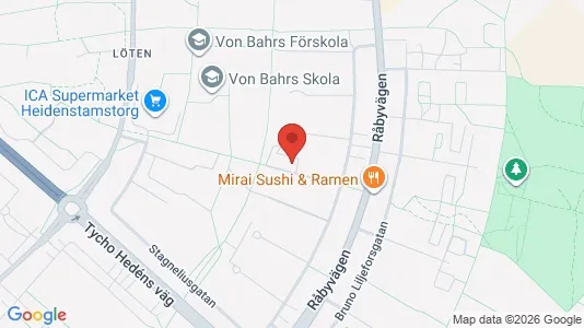 Lägenheter till salu i Uppsala - kort over placeringen