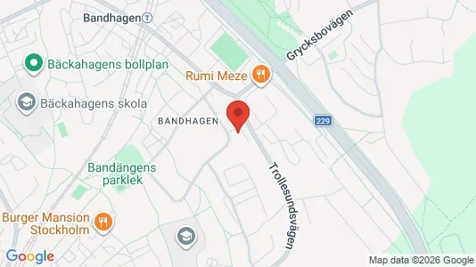 Lägenheter till salu i Söderort - kort over placeringen