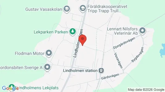 Lägenheter till salu i Vallentuna - kort over placeringen