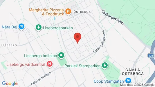 Lägenheter till salu i Söderort - kort over placeringen