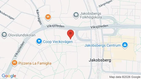 Lägenheter till salu i Järfälla - kort over placeringen