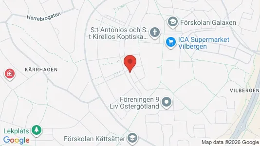 Lägenheter till salu i Norrköping - kort over placeringen