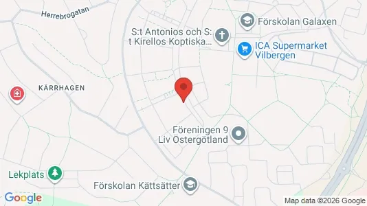 Lägenheter till salu i Norrköping - kort over placeringen