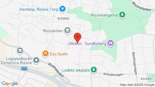 Lägenheter till salu i Sundbyberg - kort over placeringen