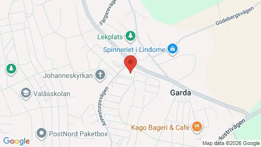 Lägenheter till salu i Mölndal - kort over placeringen