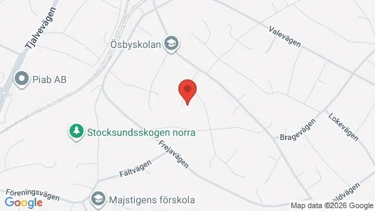 Lägenheter till salu i Danderyd - kort over placeringen
