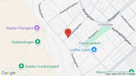 Lägenheter till salu i Uppsala - kort over placeringen