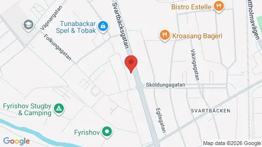 Lägenheter till salu i Uppsala - kort over placeringen