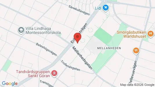 Lägenheter till salu i Malmö Centrum - kort over placeringen