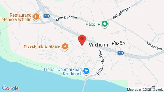 Lägenheter till salu i Vaxholm - kort over placeringen