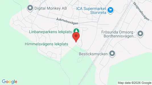 Lägenheter till salu i Uppsala - kort over placeringen