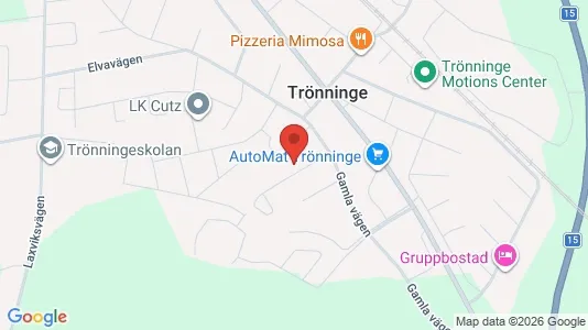 Lägenheter till salu i Halmstad - kort over placeringen