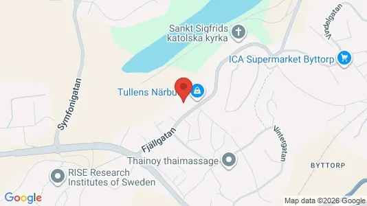 Lägenheter till salu i Borås - kort over placeringen