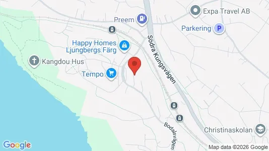 Lägenheter till salu i Lidingö - kort over placeringen