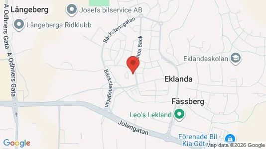 Lägenheter till salu i Mölndal - kort over placeringen