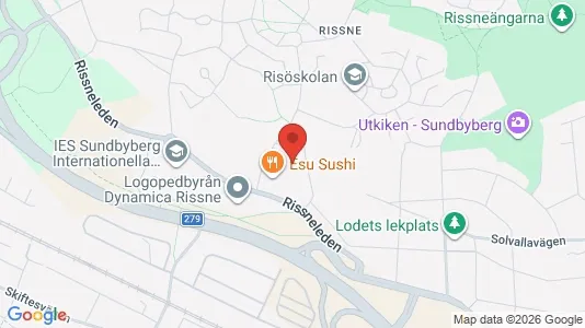 Lägenheter till salu i Sundbyberg - kort over placeringen