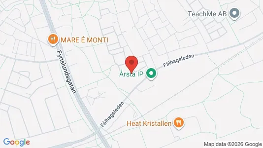 Lägenheter till salu i Uppsala - kort over placeringen
