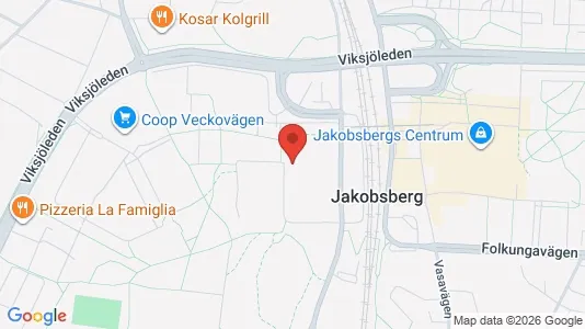 Lägenheter till salu i Järfälla - kort over placeringen