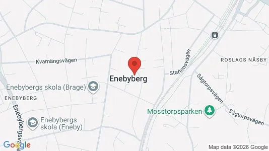 Lägenheter till salu i Danderyd - kort over placeringen
