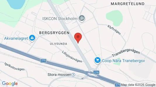 Lägenheter till salu i Västerort - kort over placeringen