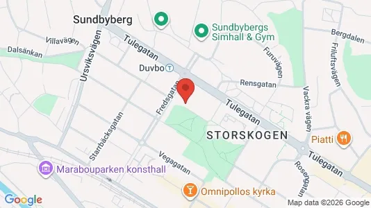 Lägenheter till salu i Sundbyberg - kort over placeringen