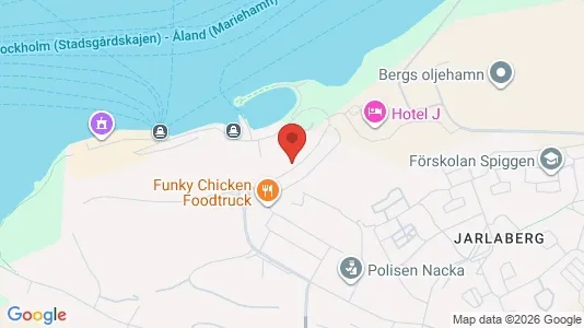 Lägenheter till salu i Nacka - kort over placeringen