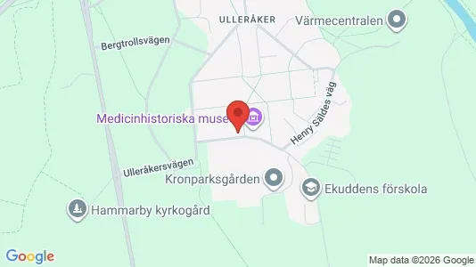 Lägenheter till salu i Uppsala - kort over placeringen