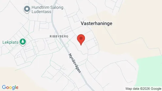 Lägenheter till salu i Haninge - kort over placeringen
