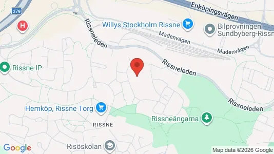 Lägenheter till salu i Sundbyberg - kort over placeringen