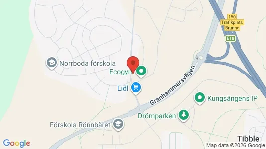 Lägenheter till salu i Upplands-Bro - kort over placeringen