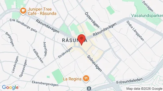 Lägenheter till salu i Solna - kort over placeringen