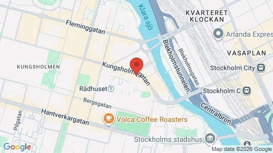 Lägenheter till salu i Kungsholmen - kort over placeringen