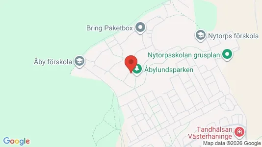Lägenheter till salu i Haninge - kort over placeringen