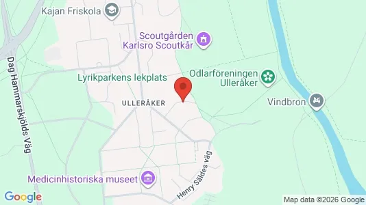 Lägenheter till salu i Uppsala - kort over placeringen