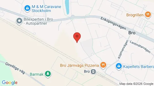 Lägenheter till salu i Upplands-Bro - kort over placeringen