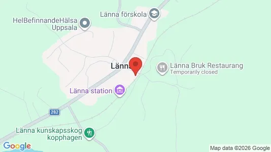 Lägenheter till salu i Uppsala - kort over placeringen