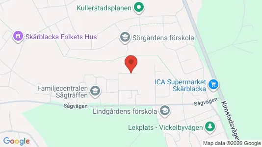 Lägenheter till salu i Norrköping - kort over placeringen