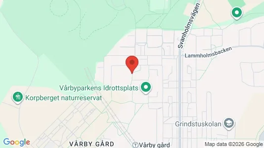 Bostadsrätter till salu i Huddinge - kort over placeringen