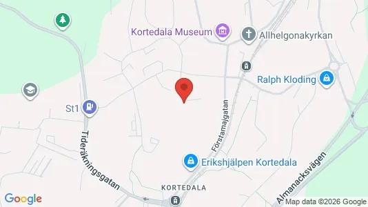 Bostadsrätter till salu i Göteborg Östra - kort over placeringen