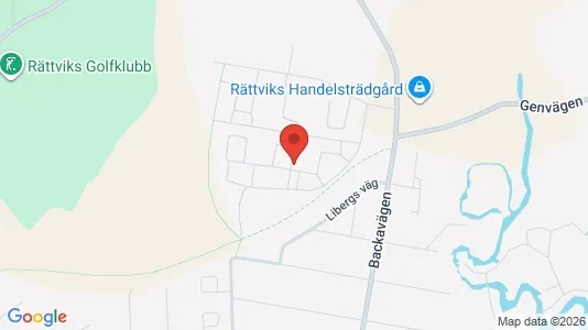 Bostadsrätter till salu i Rättvik - kort over placeringen
