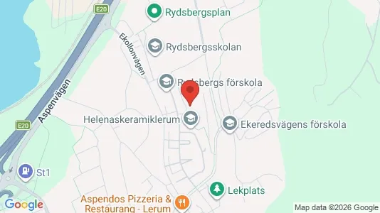 Bostadsrätter till salu i Lerum - kort over placeringen